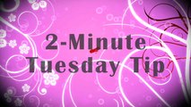 Simply Simple 2-MINUTE TUESDAY TIP - Mini Glue Dot Tips