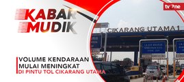 Volume Kendaraan Mulai Meningkat di Pintu Tol Cikarang Utama