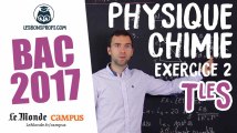 Bac S 2017 : corrigé de Physique-Chimie (Exercice 2)