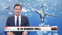 Two U.S. B-1B bombers in joint exercise with S. Korea