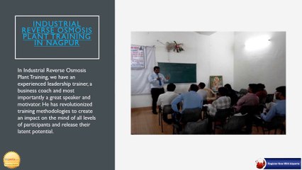 RO Plant Training Services in Nagpur