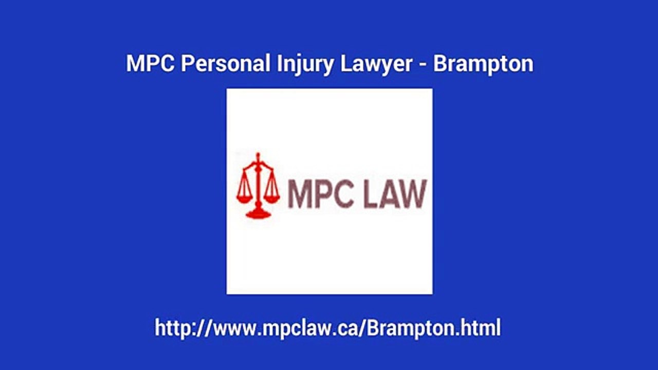 Personal Injury Lawyer Brampton ON - MPC Personal Injury Lawyer (289) 201-3780