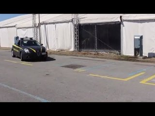 Catanzaro - Tensostruttura rubata a Roma scoperta in un capannone (20.06.17)