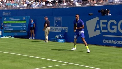 Ouchhhhh Nick Kyrgios Aegon Championships