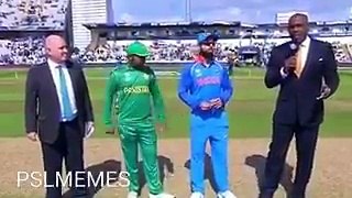 Similartiy Between Imran khan and sarfarz on ct2017 final and 1992 worldcup at the moment of toss