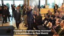 Florentino Pérez reconduit à la présidence du Real Madrid