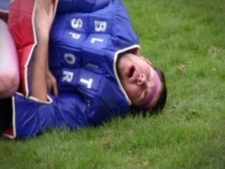 HUMAN GUINEA PIGS - Awesome rugby pile up recreated