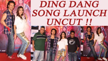 Tiger Shroff's Munna Michael Ding Dang SONG LAUNCH; Watch Video |FilmiBeat