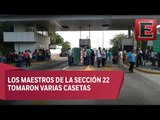 CNTE mantiene bloqueos en vías de Oaxaca en rechazo a evaluación