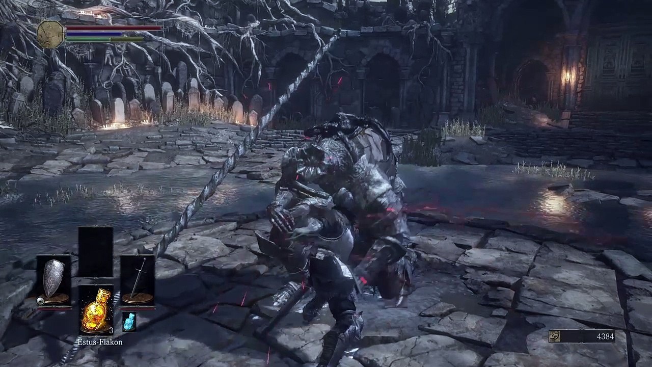 Erster Boss aus Dark Souls 3