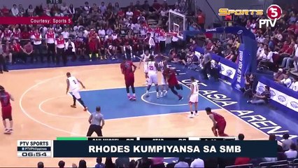 SPORTS BALITA: Rhodes, kumpiyansa sa SMB