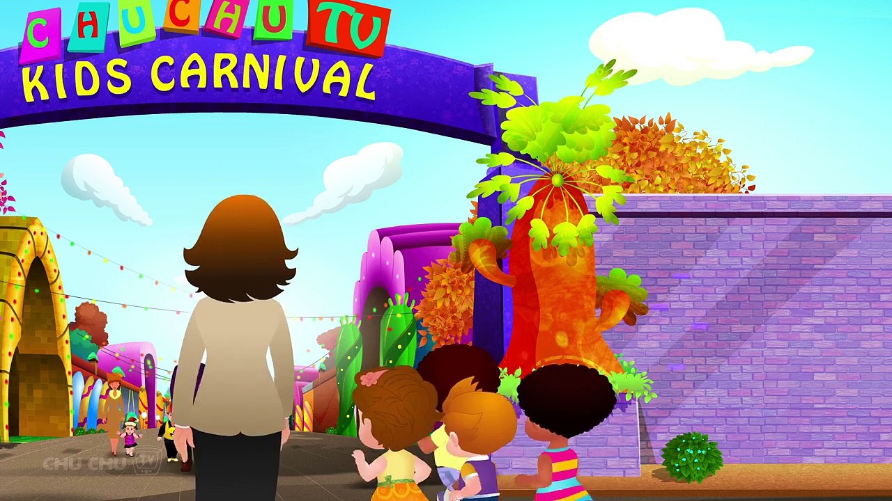 ChuChu TV Surprise Eggs Nursery Rhymes Toys | Three Little Kittens Park | Learn Colours &