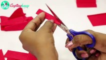 DIY Paper Lanterns Making Craft for Diwali Decoration