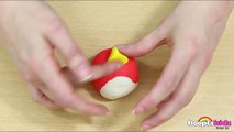 Make Play Doh Angry Birds with HooplaKidz How To _ Learn Amazing Crafts wi