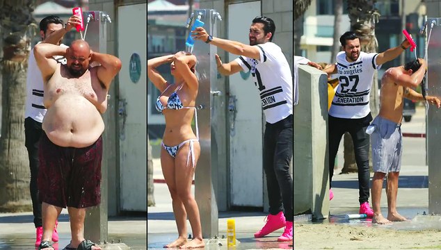 Des vacanciers piégés avec du shampoing