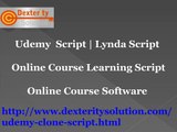 Udemy  Script | Online Course Learning Script |Online Course Software | Lynda Script