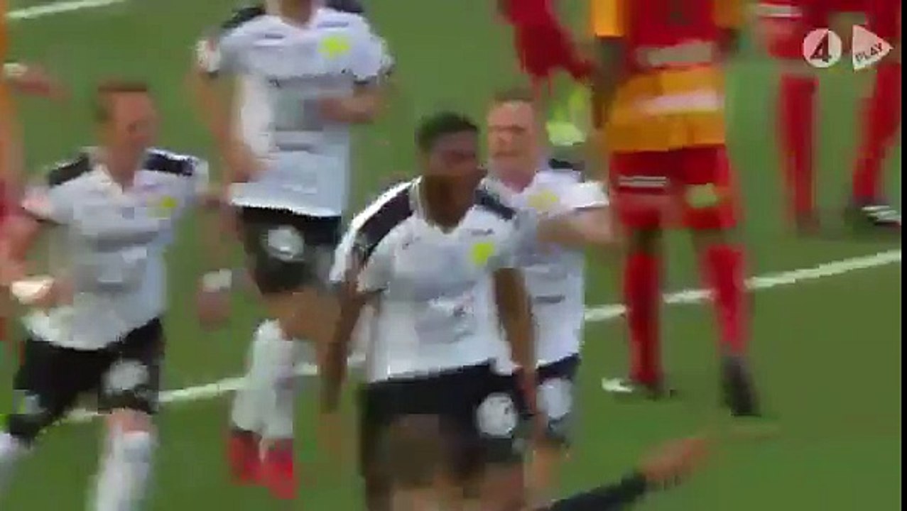 Syrianska 4:2 Frej	(Swedish Superettan. 17 June 2017)