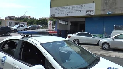 Lüks Araçla Gelip Tamirhanede Çalışan Adamı Bacağından Vurdu