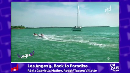 Un impressionnant accident de jet-surf dans Les Anges 9