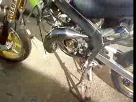 PREMIER DEMARAGE DU MHR RACING 85Cc