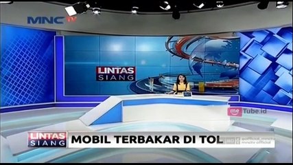 Mobil Terbakar di Tol Cipularang