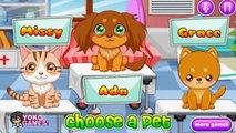 Et bébé soins dessin animé docteur amusement amusement des jeux hôpital enfants animal de compagnie avec Animation animale