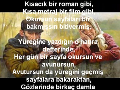 Sözlerdeki Avuntular Sunar..Ömür dediğin nedir ki ...