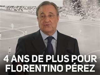 Florentino Pérez est réélu président de Real Madrid