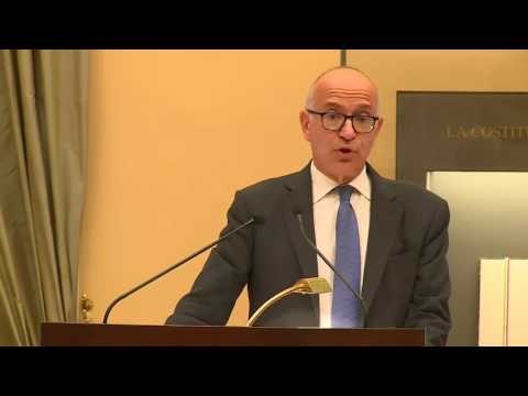 Roma - Gentiloni alla presentazione della prima Relazione sulla Spending review (20.06.17)