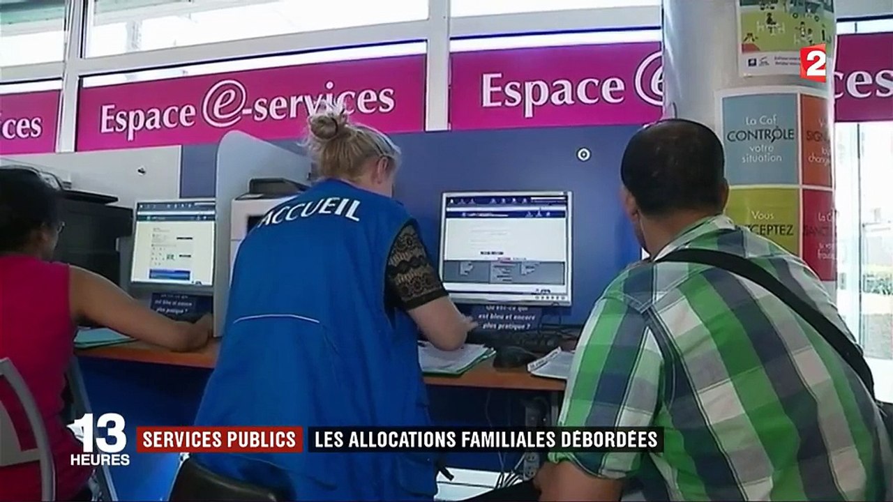 Allocations familiales : la CAF débordée