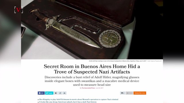 Behind A Secret Door, Argentina Just Found It's Biggest Haul of Nazi Artifacts