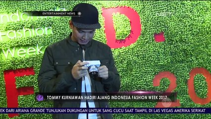 Tommy Kurniawan Hadiri IFW 2017 Untuk Dukung Desainernya