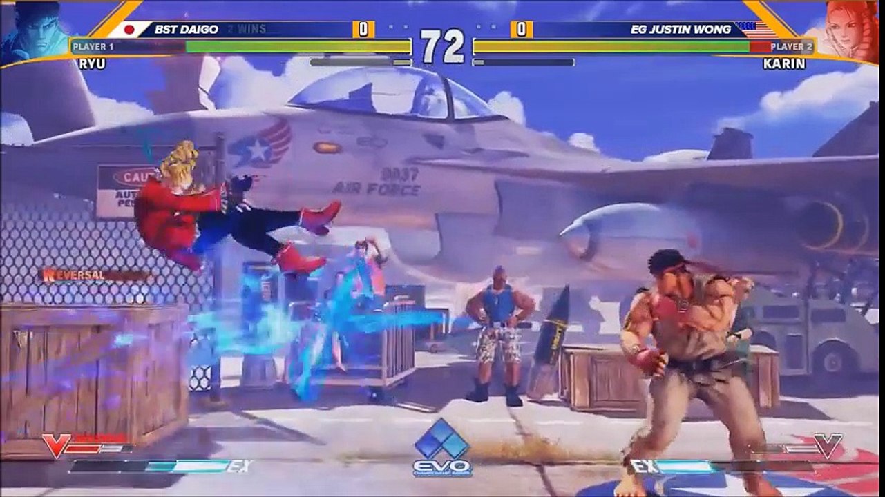 Evo 2016 SFV - Justin Wong (Karin) vs Daigo (Ryu)