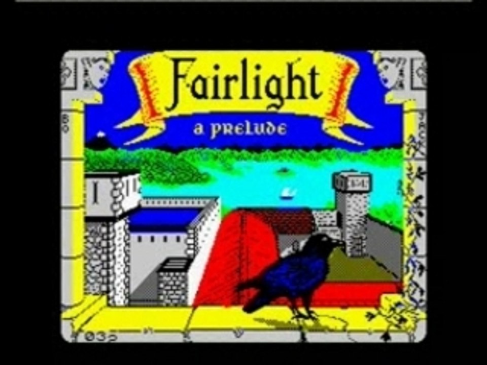 ZX Spectrum - Fairlight Title Screen