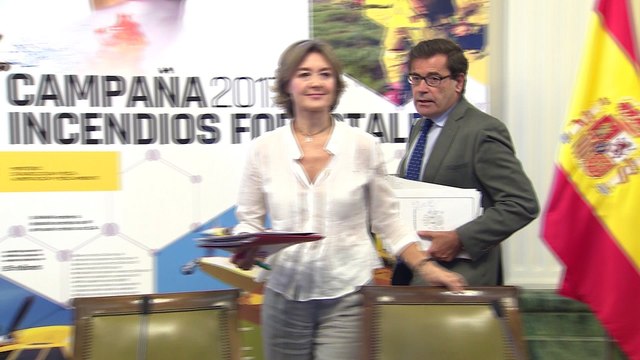 Gobierno incluye cuatro drones para combatir incendios