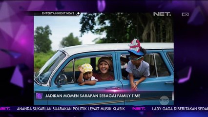 Widi dan Dwi Sasono Ajarkan Anaknya Hidup Sehat