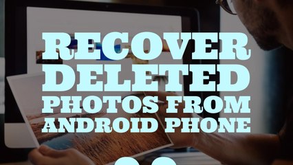 Download Video: How To Recover Deleted Photos From Android Phone For Free Without Rooting In Hind/iUrdu April 2017