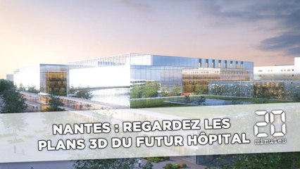 Nantes : Regardez les plans 3D du futur hôpital