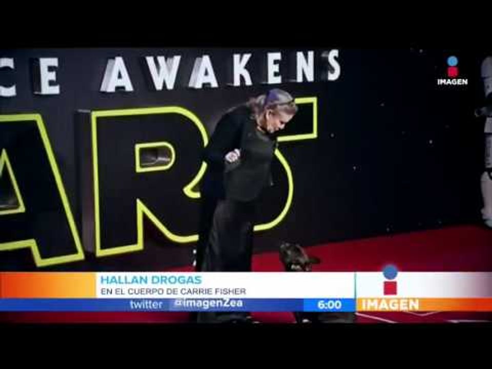 Comprobado: las drogas mataron a Carrie Fisher | Imagen Noticias con Francisco Zea