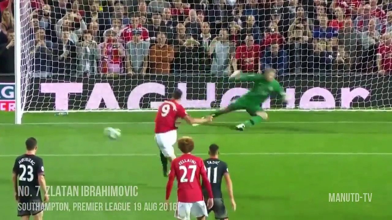 All 105 Manchester United Goals This Season 2016/2017