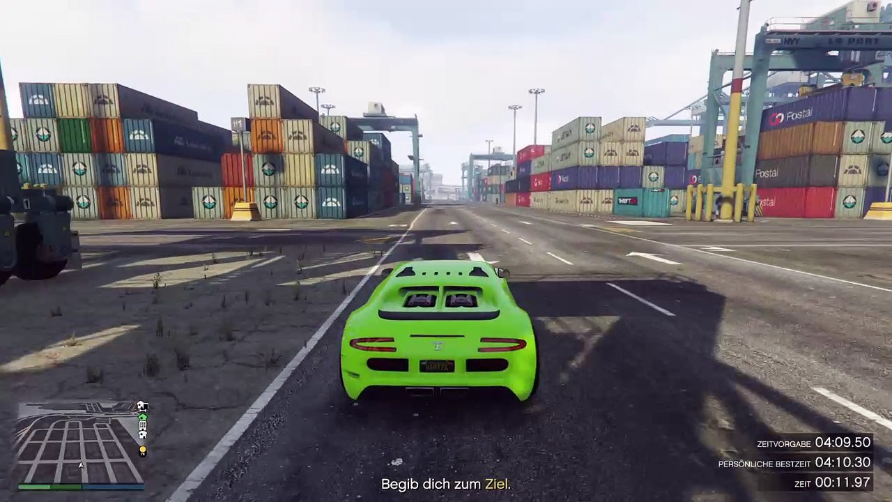 GTA 5 Online - Time Trial - Von einem Ende zum Anderen
