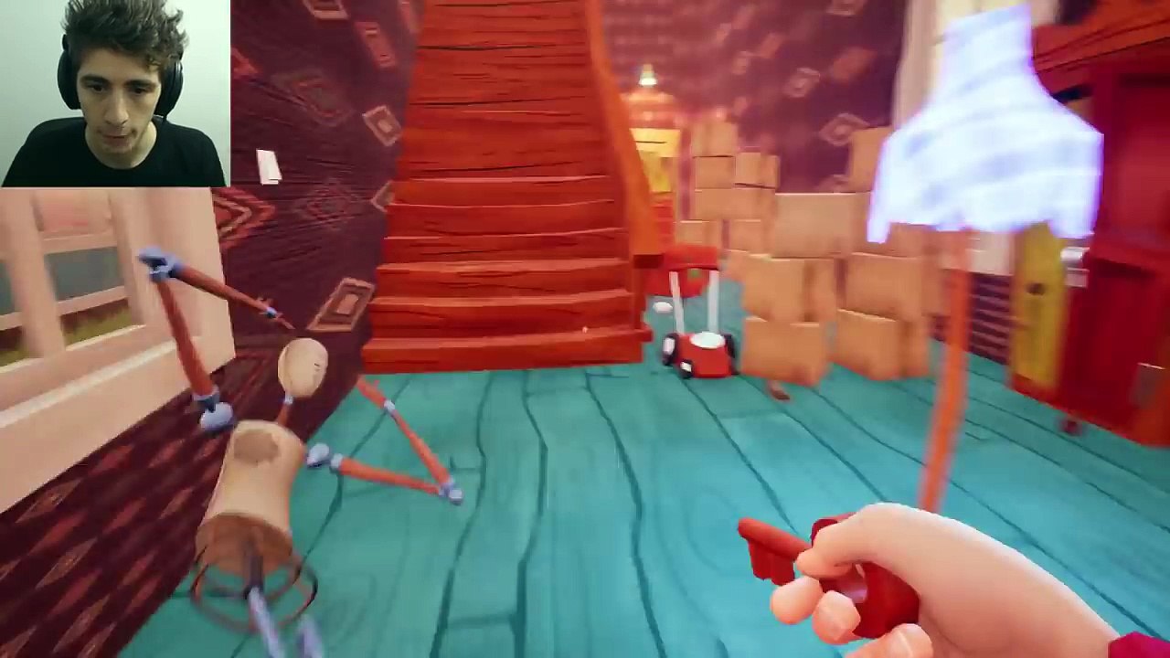 ECCO COSA NASCONDE IL VICINO! Hello Neighbor Alpha 4 #1