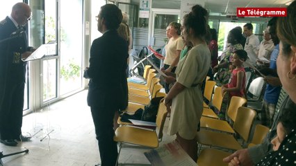 Lorient. Naturalisations. Cérémonie d’accueil dans la citoyenneté française