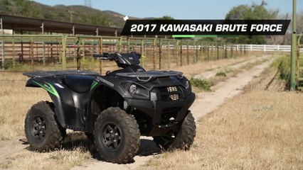 Download Video: 2017 Kawasaki Brute Force 750 4x4i EPS ATV Review