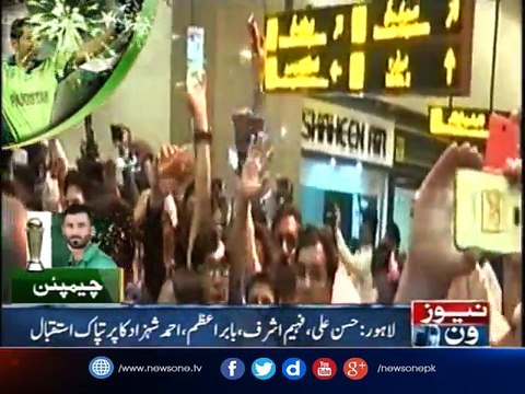 WARM RECEPTION: Thousands of fans gave Pakistan ODI and T20I captain Sarfraz Ahmed