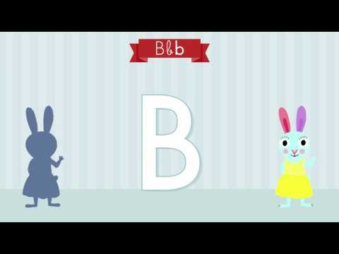 Les lettres de l'alphabet - Apprendre à écrire le B avec Pinpin et Lili