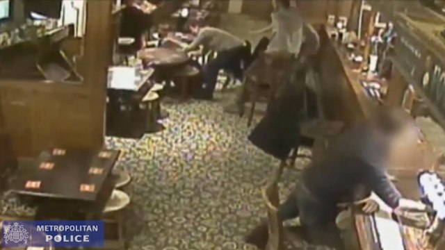 Wood Green assault: CCTV footage shows 'racially charged' attack in north London pub