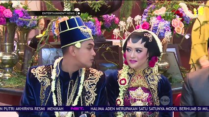 Ridwan Ghani dan Adhitya Putri Resmi Menikah