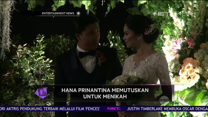 Hanna Prinantina Resmi Menikah