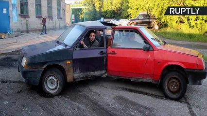 Crazy Mechanics Weld Three Cars Together to Create Automotive Fidget Spinner